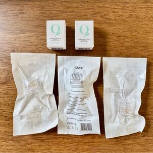 SOLD! Qure Skincare Serum & Face Oil Set - White